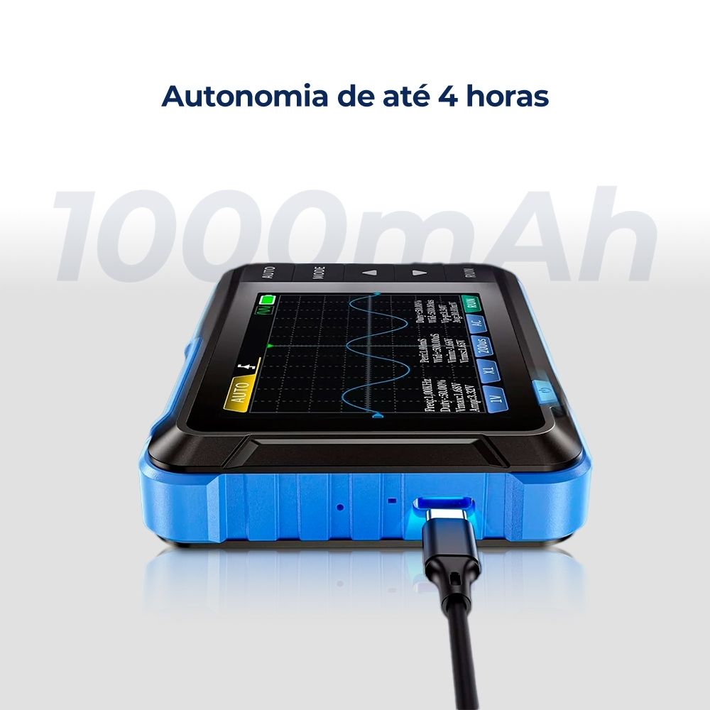 Mini Osciloscópio Digital FNIRSI Portátil DSO153