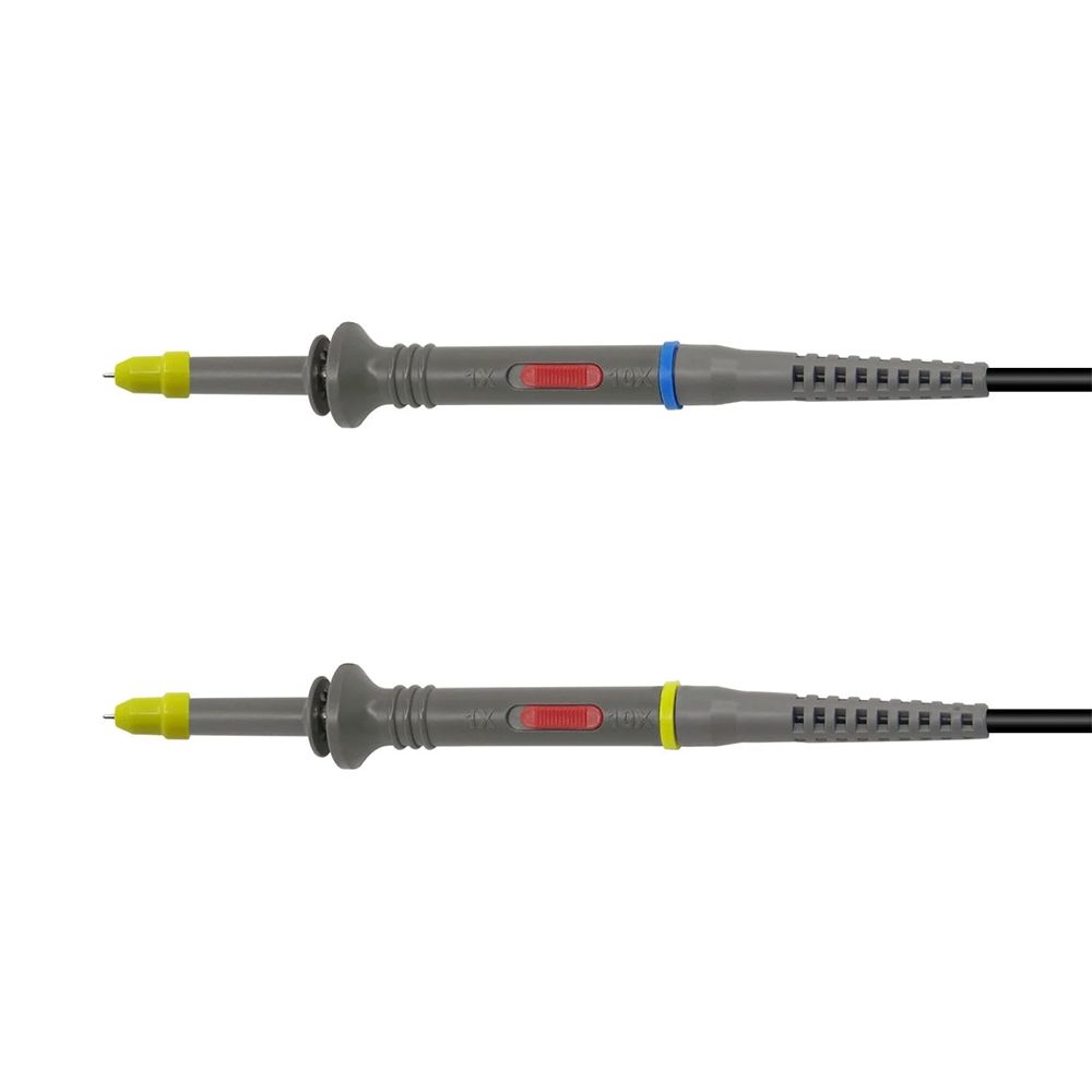 Kit com 2 Pontas de Prova e 2 Adaptadores para Osciloscópio FNIRSI P6100