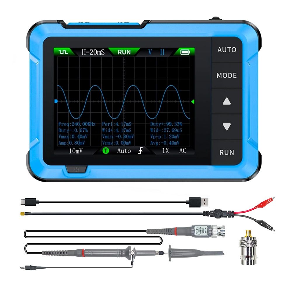 Osciloscópio Pórtatil Tablet FNIRSI DSO-510 10MHz