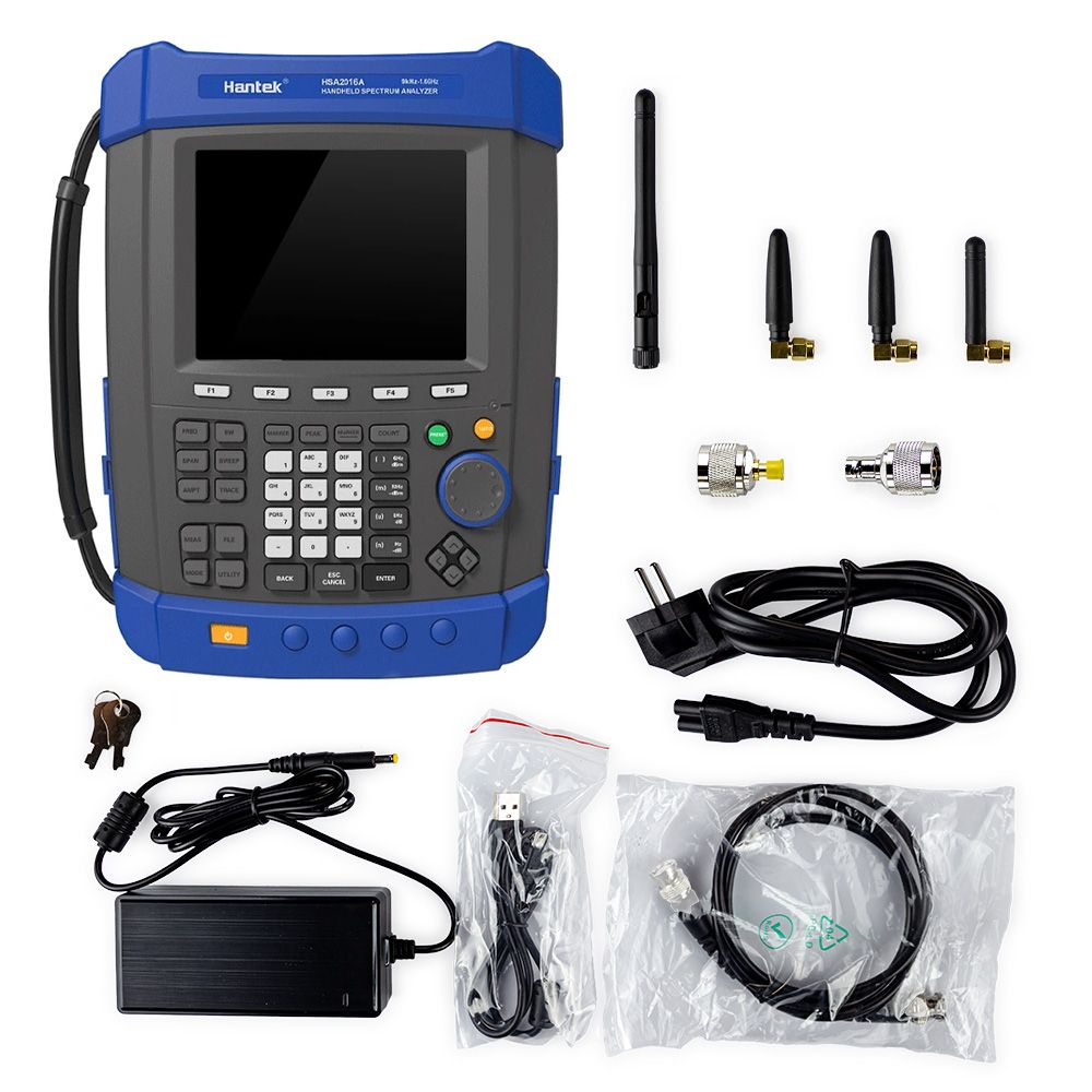 Analisador de Espectro Hantek HSA2016B Digital Portátil 9KHz a 1.6GHz
