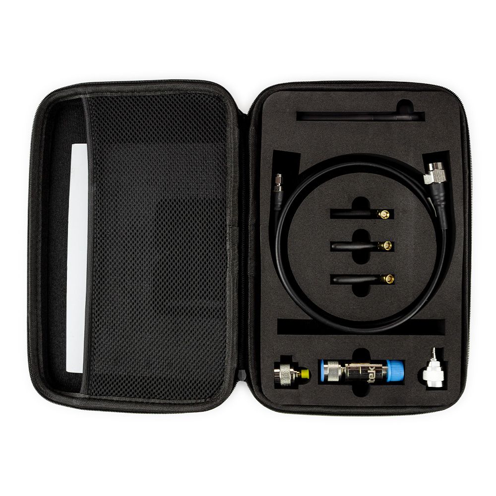 Analisador de Espectro Hantek HSA2016B Digital Portátil 9KHz a 1.6GHz com Conversor de Impedância 50Ω - 75Ω