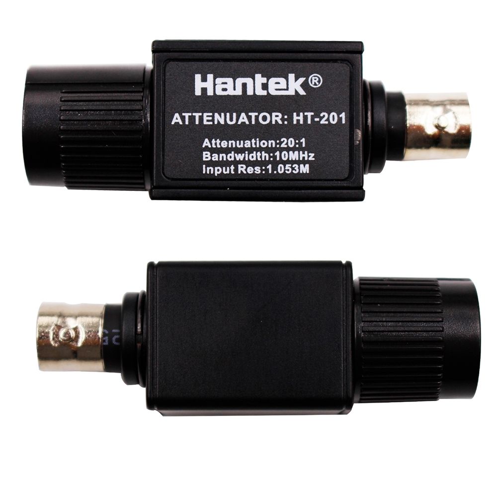 Atenuador de Osciloscópio Hantek HT201 10MHz Atenuação 20:1 Imp. 1.053MOhms