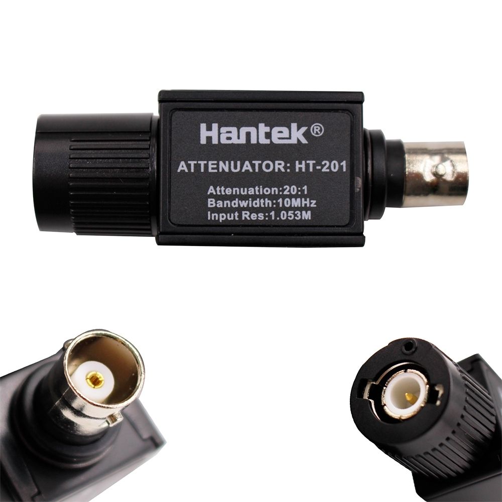 Atenuador de Osciloscópio Hantek HT201 10MHz Atenuação 20:1 Imp. 1.053MOhms