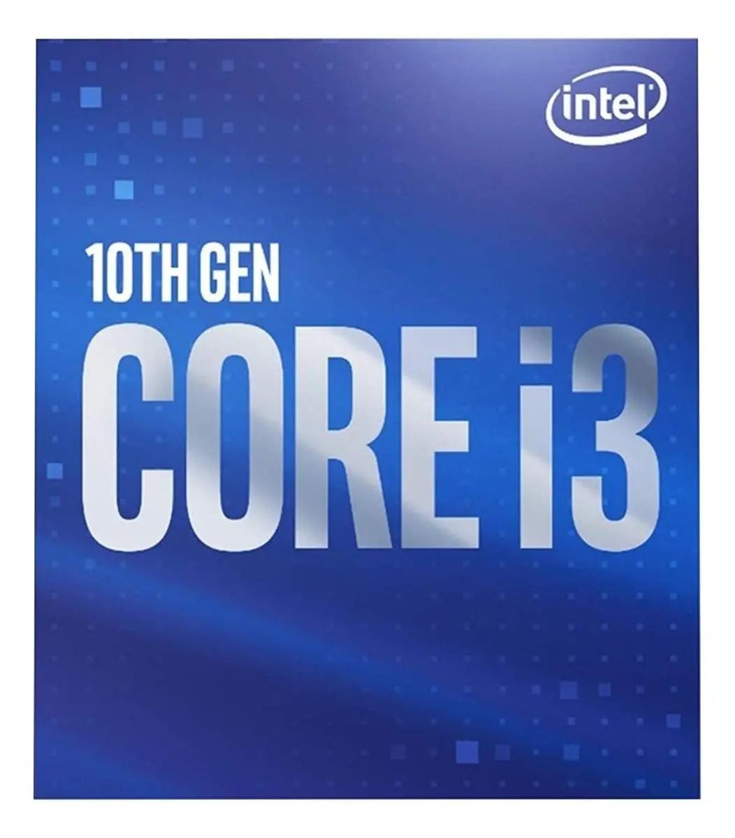 Processador Intel Core i3-10100F, 3.6GHz (4.3GHz Max Boost), 10° Gen, LGA 1200, 4 Núcleos, 8 Threads, Cache 6MB - BX8070110100F
