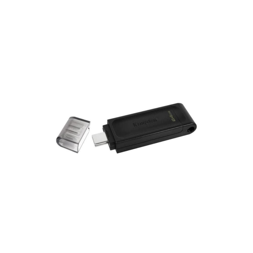 Pen Drive 64 GB Kingston DataTraveler DT70/64GB USB 3.2 Gen 1 Preto