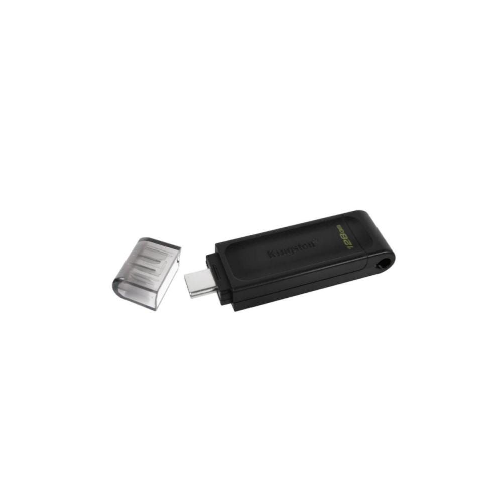 Pen Drive 128 GB Kingston DataTraveler DT70/128GB USB 3.2 Gen 1 Preto