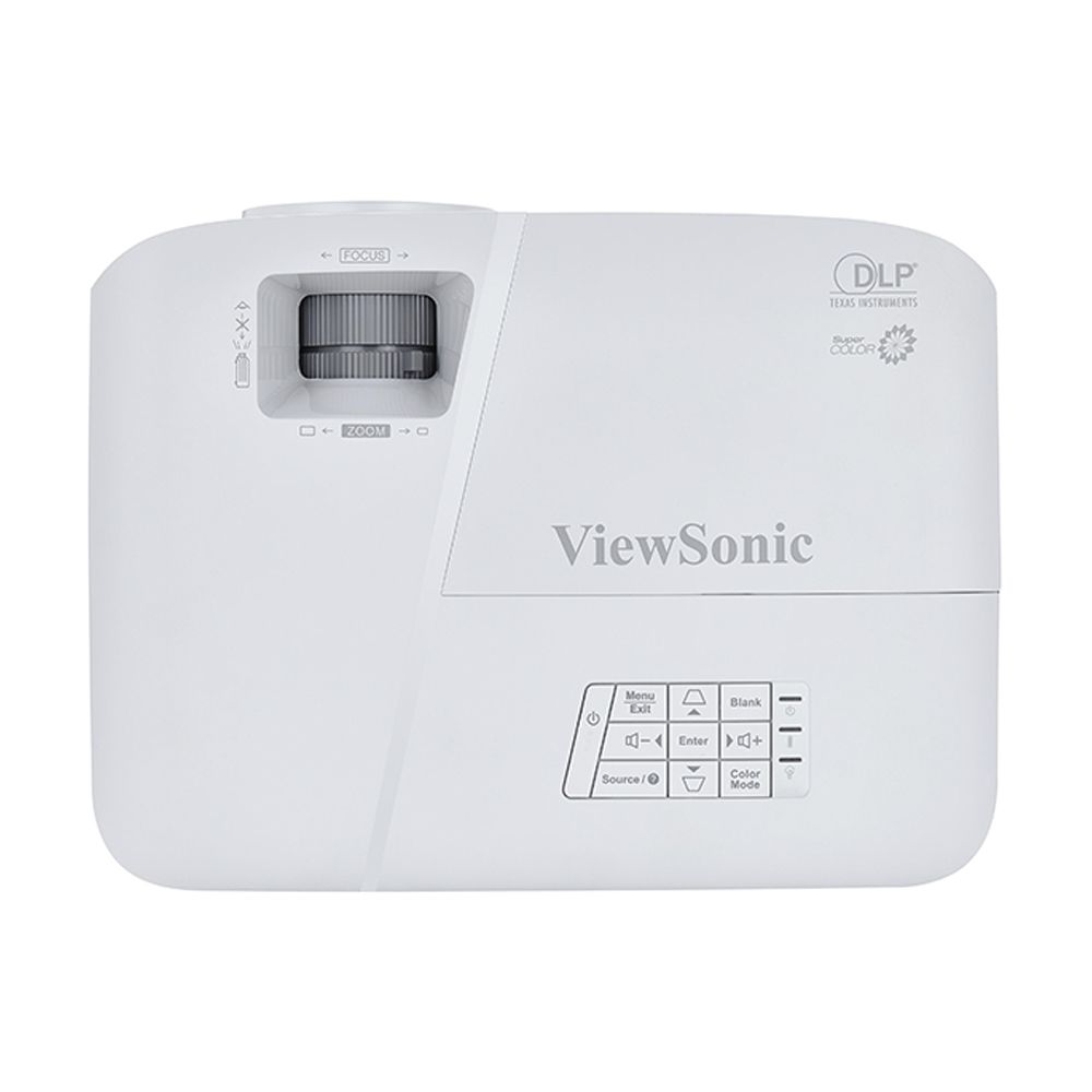 Projetor ViewSonic PA503S, 3800 Lúmens, SVGA 800x600, 22000:1 Contraste, VGA e HDMI, Branco