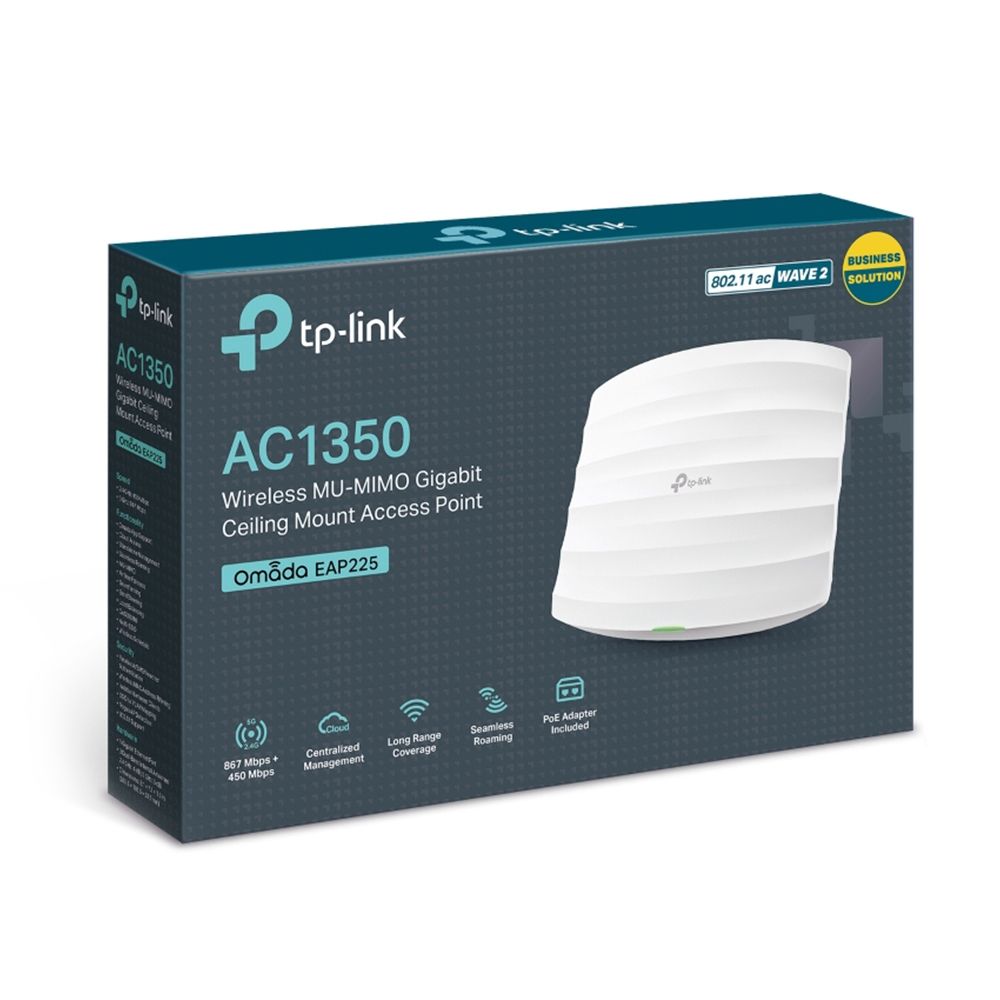 Repetidor Extensor de Sinal Wi-Fi TP-Link 50MBPs Dual Band - EAP225