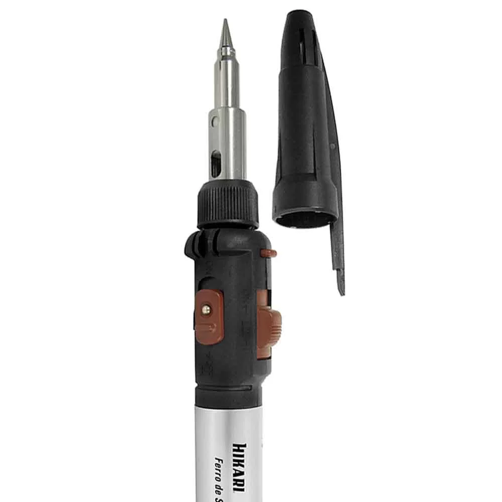 Ferro de Soldar a Gás Hikari Plus HK-902 3 em 1