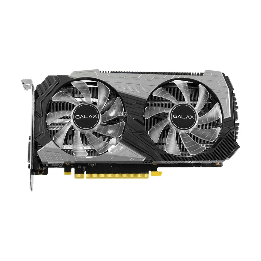 Placa de Vídeo Galax NVIDIA GeForce RTX 2060 Plus, 1 Click, OC, 12GB, GDDR6, 192 Bits, HDMI/DP/DVI - 26NRL7HP68NC