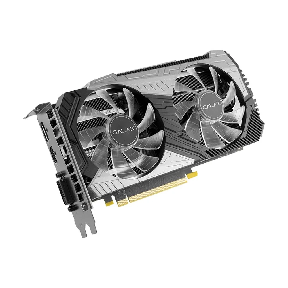 Placa de Vídeo Galax NVIDIA GeForce RTX 2060 Plus, 1 Click, OC, 12GB, GDDR6, 192 Bits, HDMI/DP/DVI - 26NRL7HP68NC
