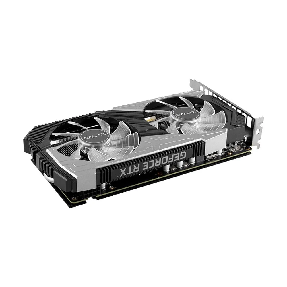 Placa de Vídeo Galax NVIDIA GeForce RTX 2060 Plus, 1 Click, OC, 12GB, GDDR6, 192 Bits, HDMI/DP/DVI - 26NRL7HP68NC