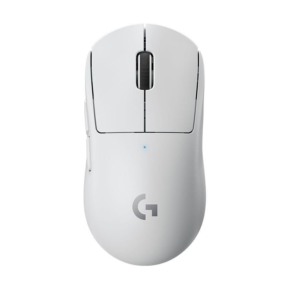 Mouse Gamer Logitech G PRO X Superlight, Lightspeed, 5 Botões, 25000 DPI Ajustável, Branco - 910-005941