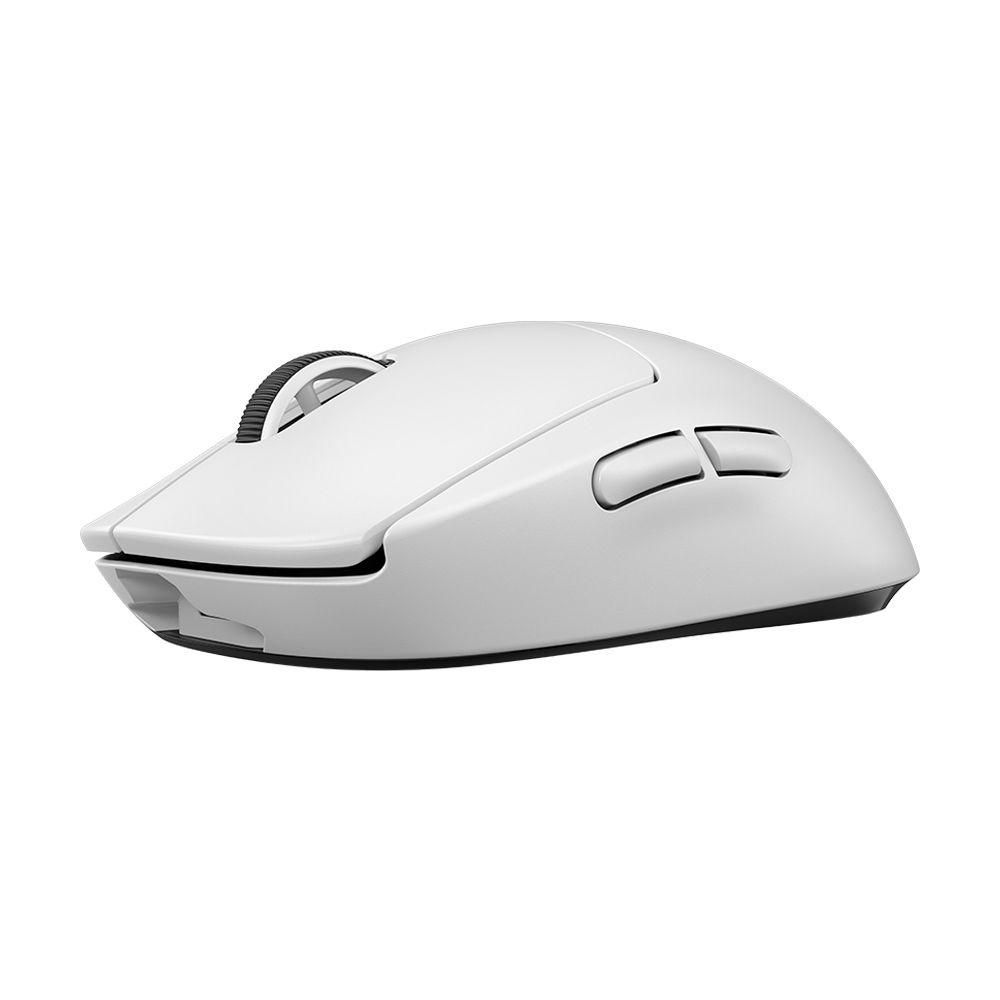 Mouse Gamer Logitech G PRO X Superlight, Lightspeed, 5 Botões, 25000 DPI Ajustável, Branco - 910-005941