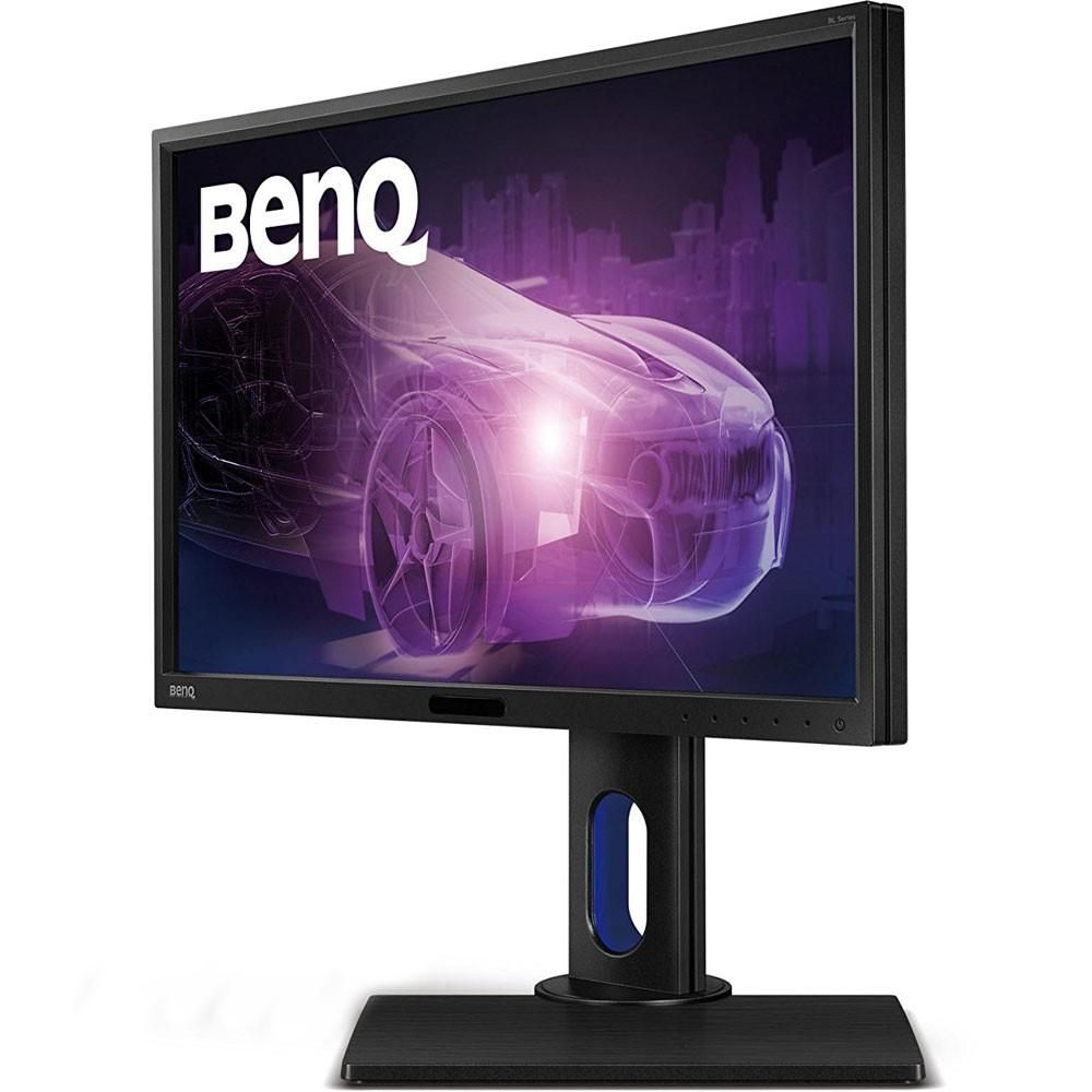 Monitor BenQ 23.8" IPS QHD Flicker-free Low Blue Light HDMI e DisplayPort Modo CAD/CAM Ajuste de Altura - BL2420PT
