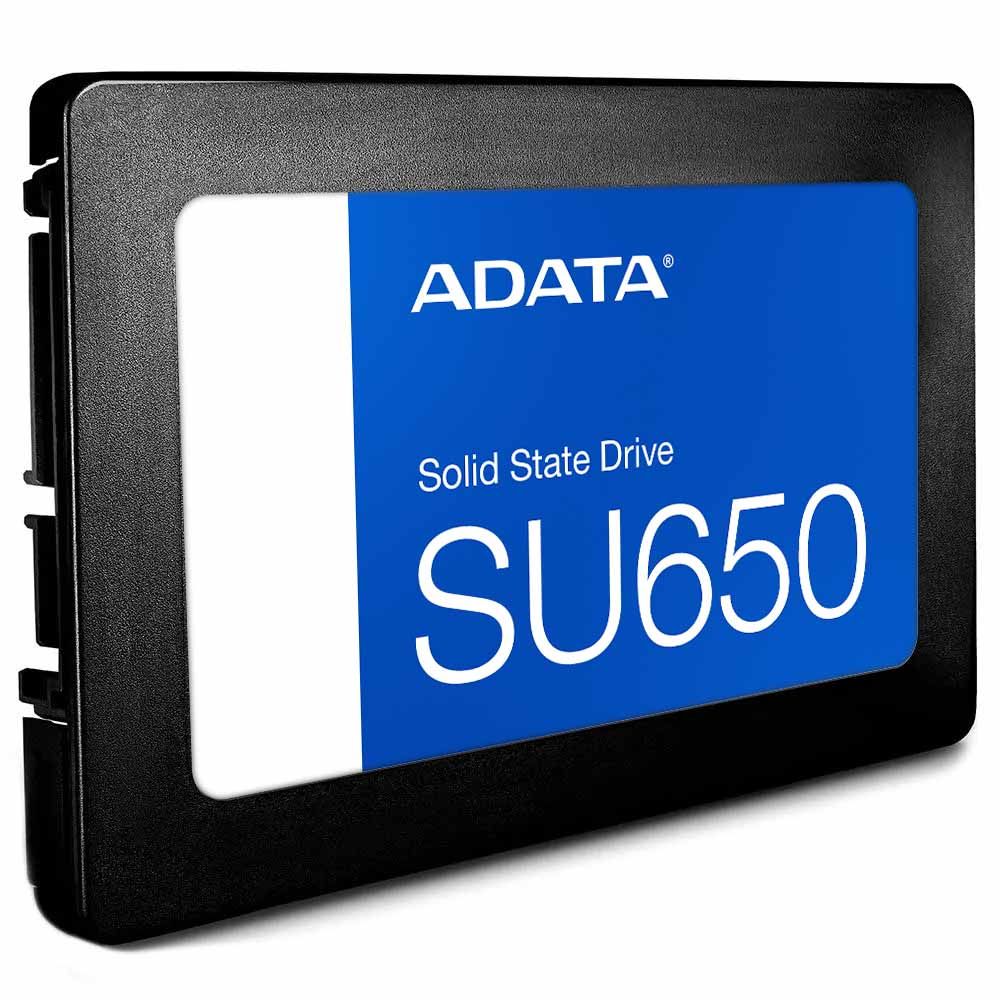 SSD Adata 120GB SATA III 6GB/S Leitura 520MB/S Gravação 450MB/S ASU650SS-120GT-R