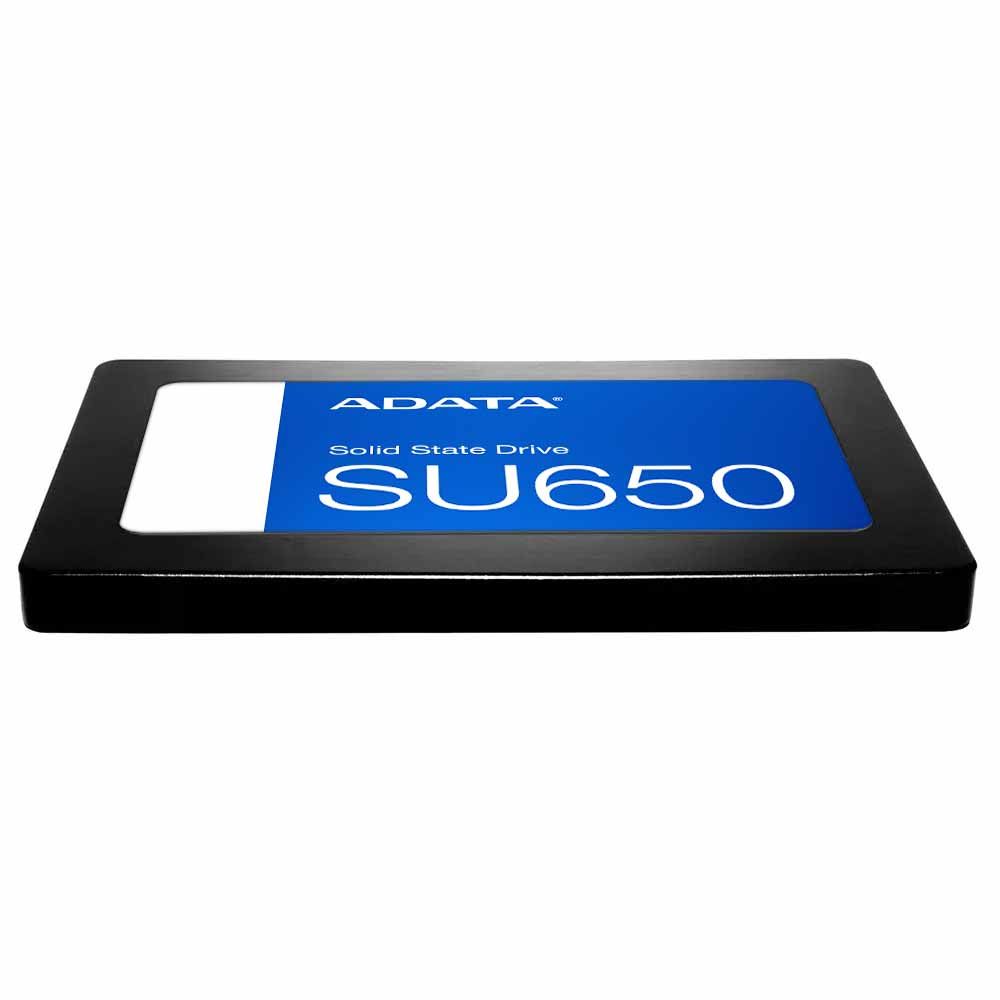 SSD Adata 120GB SATA III 6GB/S Leitura 520MB/S Gravação 450MB/S ASU650SS-120GT-R