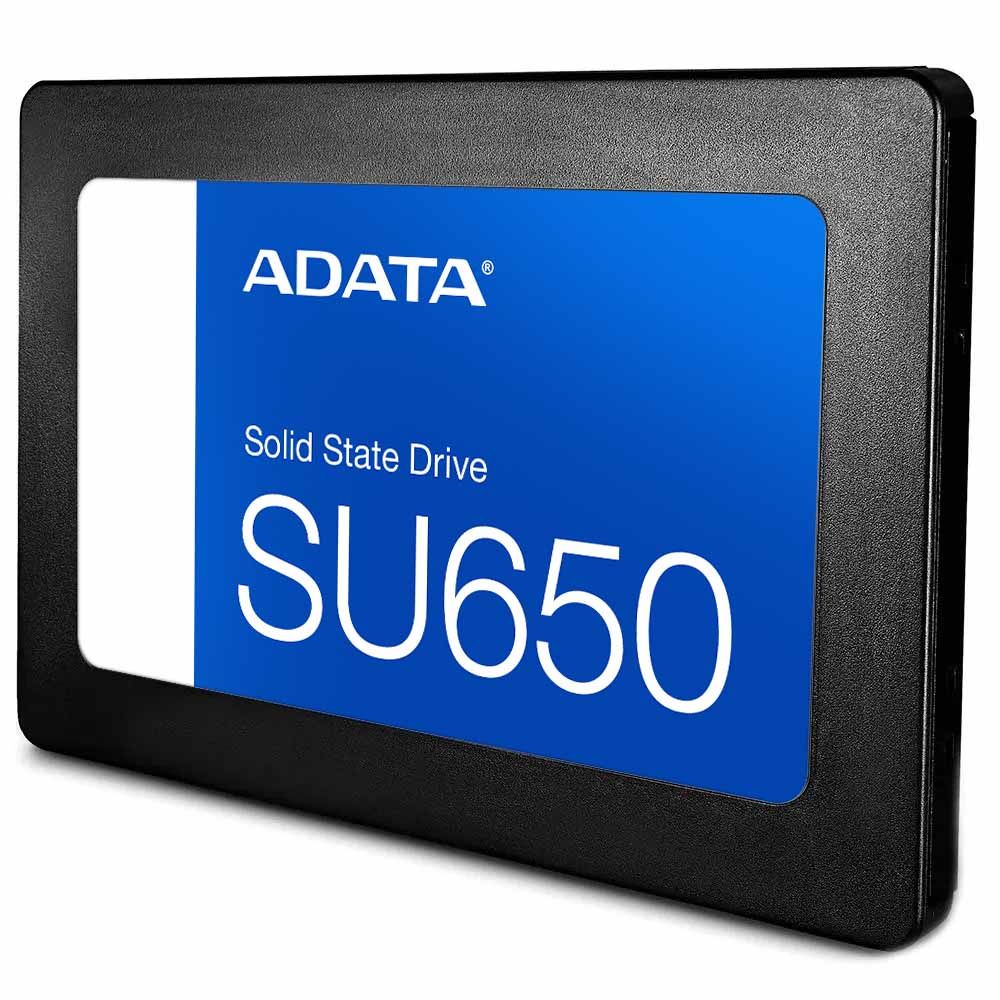 SSD Adata 480GB SATA III Leitura 520MB/S Gravação 450MB/S ASU650SS-480GT-R