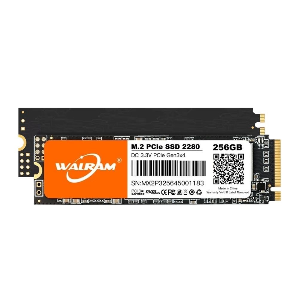 SSD Walram 256GB M.2 NVME 3.0 Leitura 1838MB/s Gravação 1041MB/s