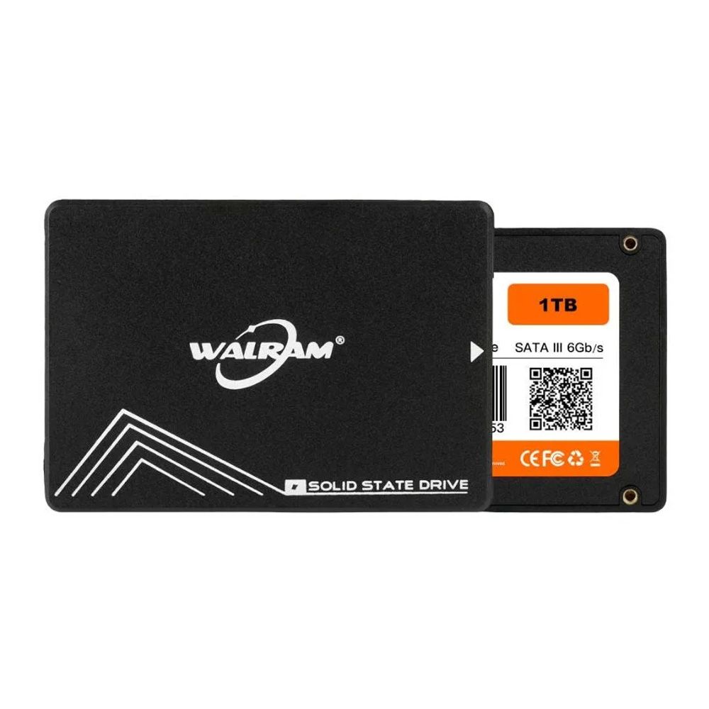 SSD Walram 1TB SATA III Leitura 544MB/s Gravação 506MB/s