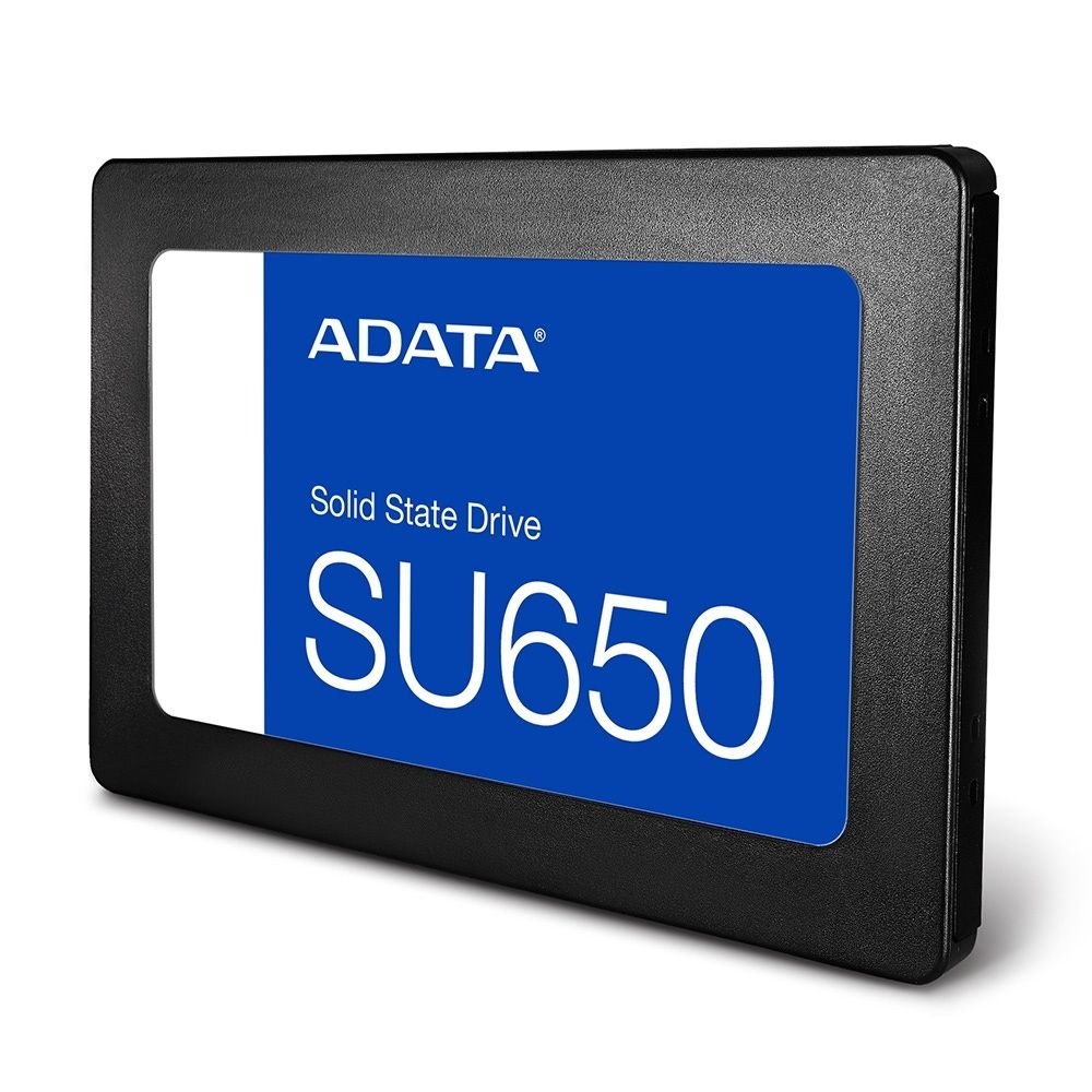 SSD Adata 256GB SATA III Leitura 520MB/s Gravação 450MB/s ASU650SS-256GT-R