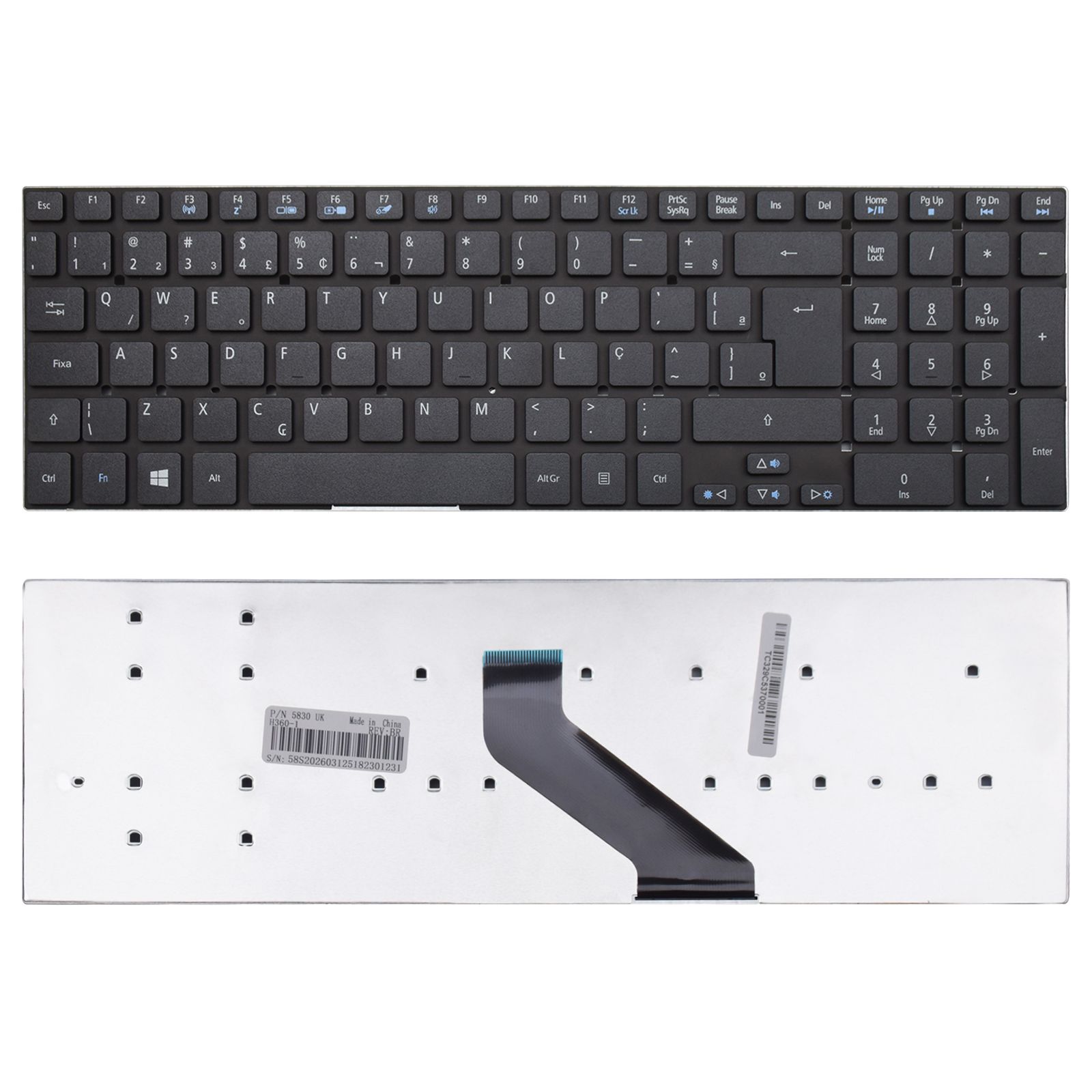 Teclado para Notebook Acer Aspire E1-572-6830