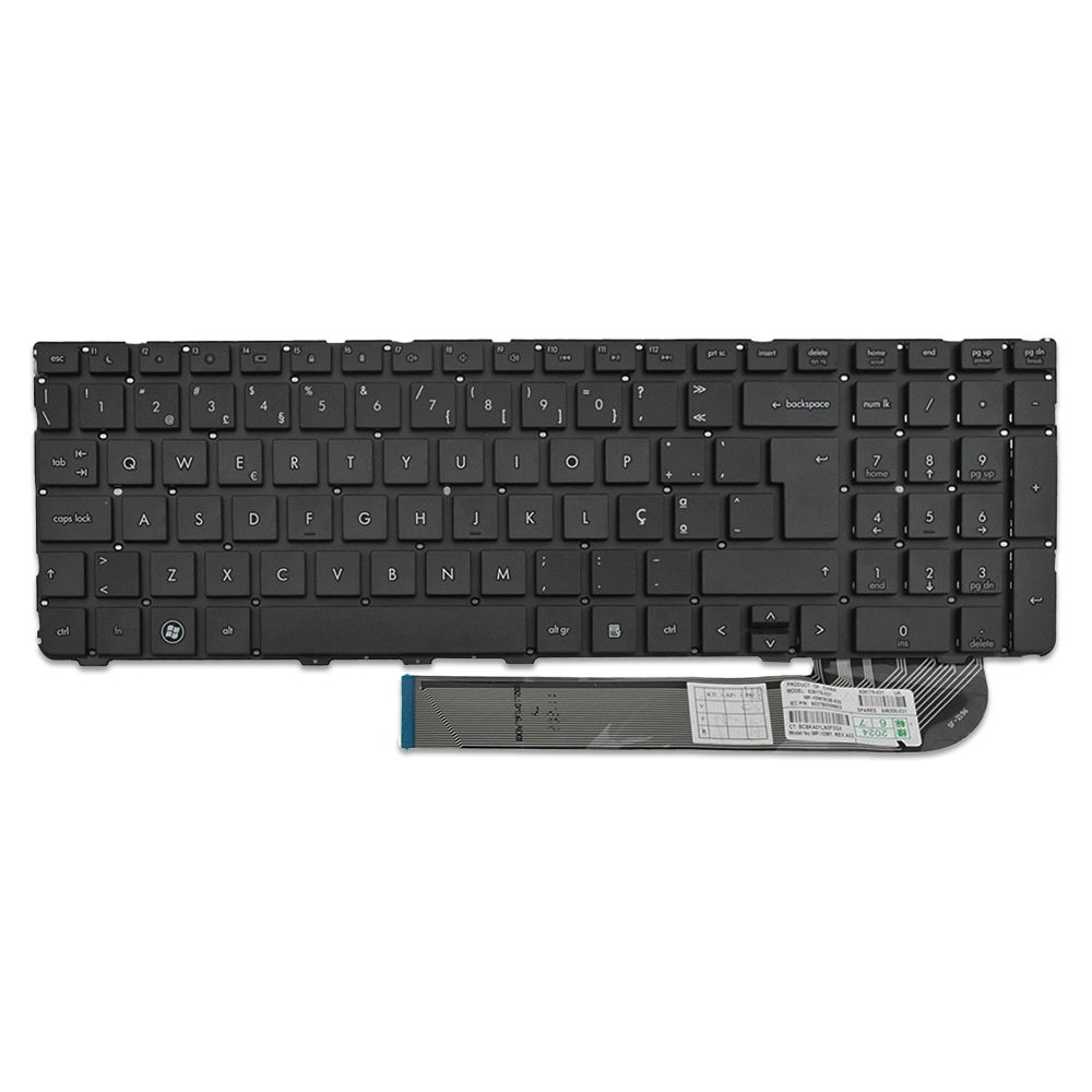 Teclado para Notebook Hp Probook 4530S Preto