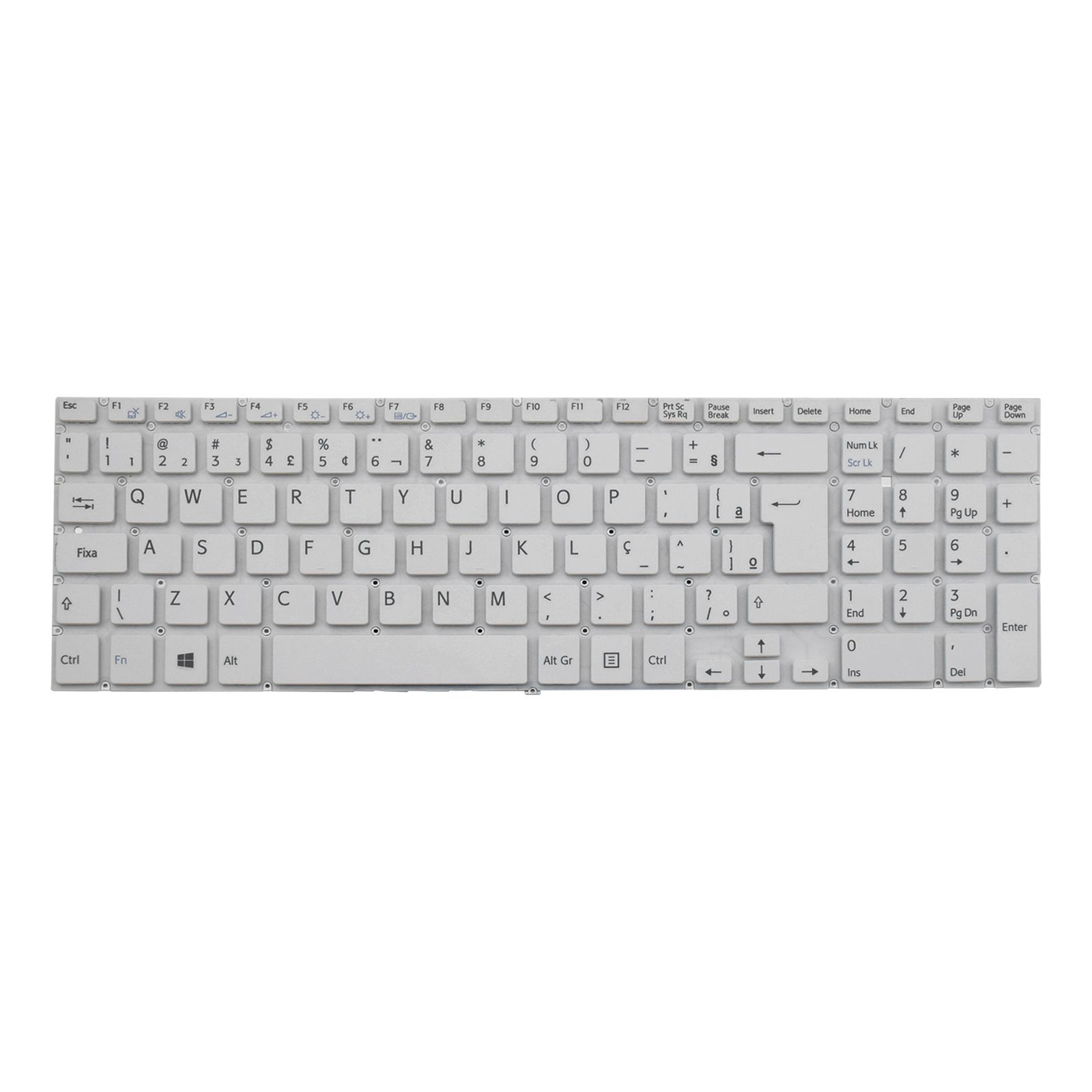 Teclado para Notebook Sony Vaio SVF15213CBW ABNT2