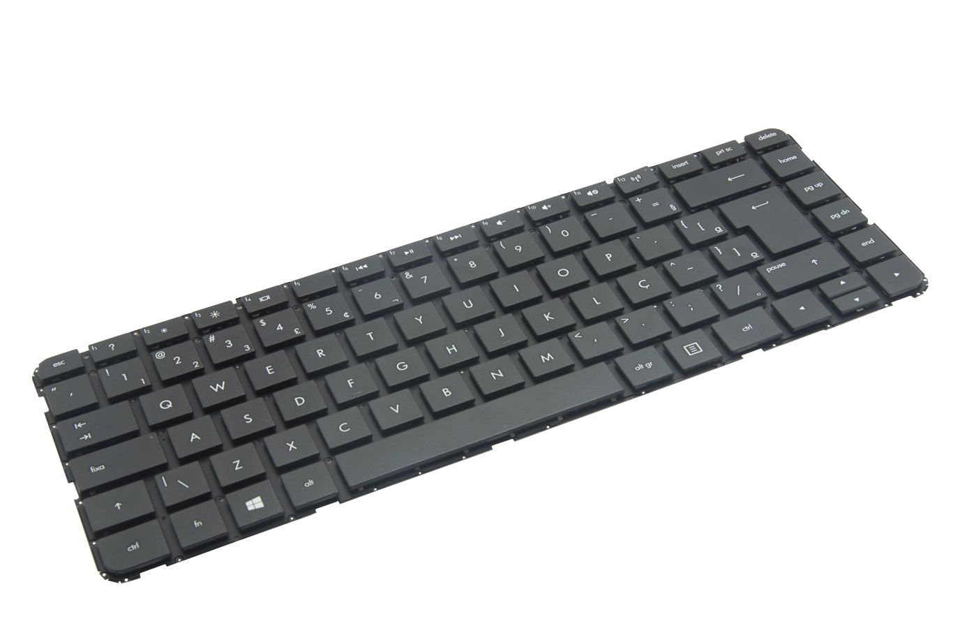 Teclado para Notebook Hp Pavilion com padrão ABNT2 Preto possui teclas confortáveis com Ç e 12 meses de garantia