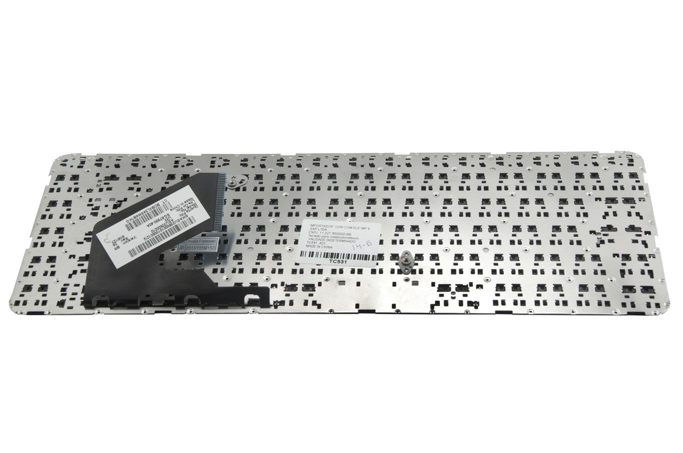 Teclado para Notebook Hp Pavilion 14-B065BR ABNT2 Preto