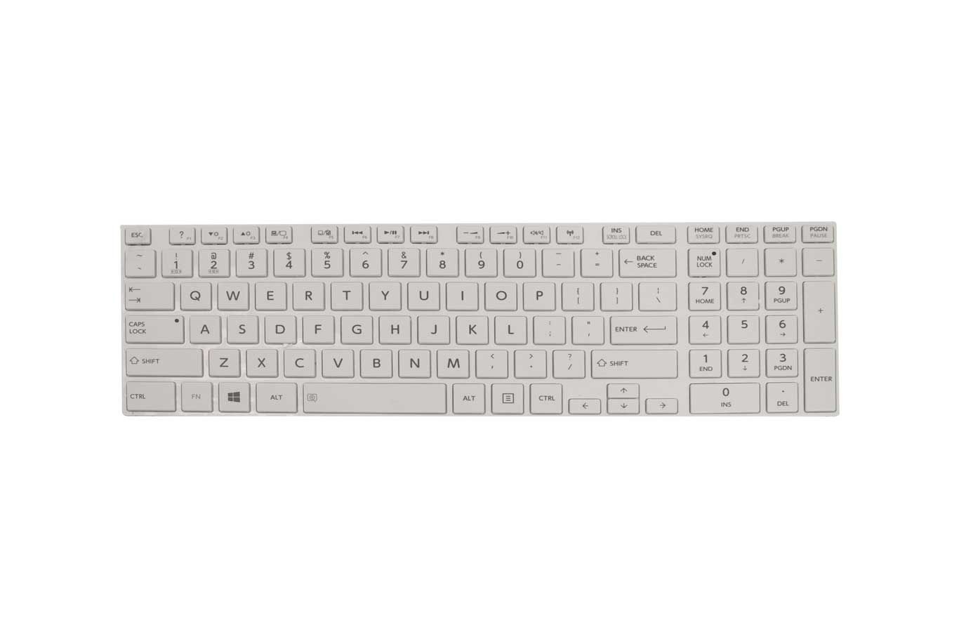 Teclado para Notebook Toshiba Satellite P875 Inglês Internacional - US