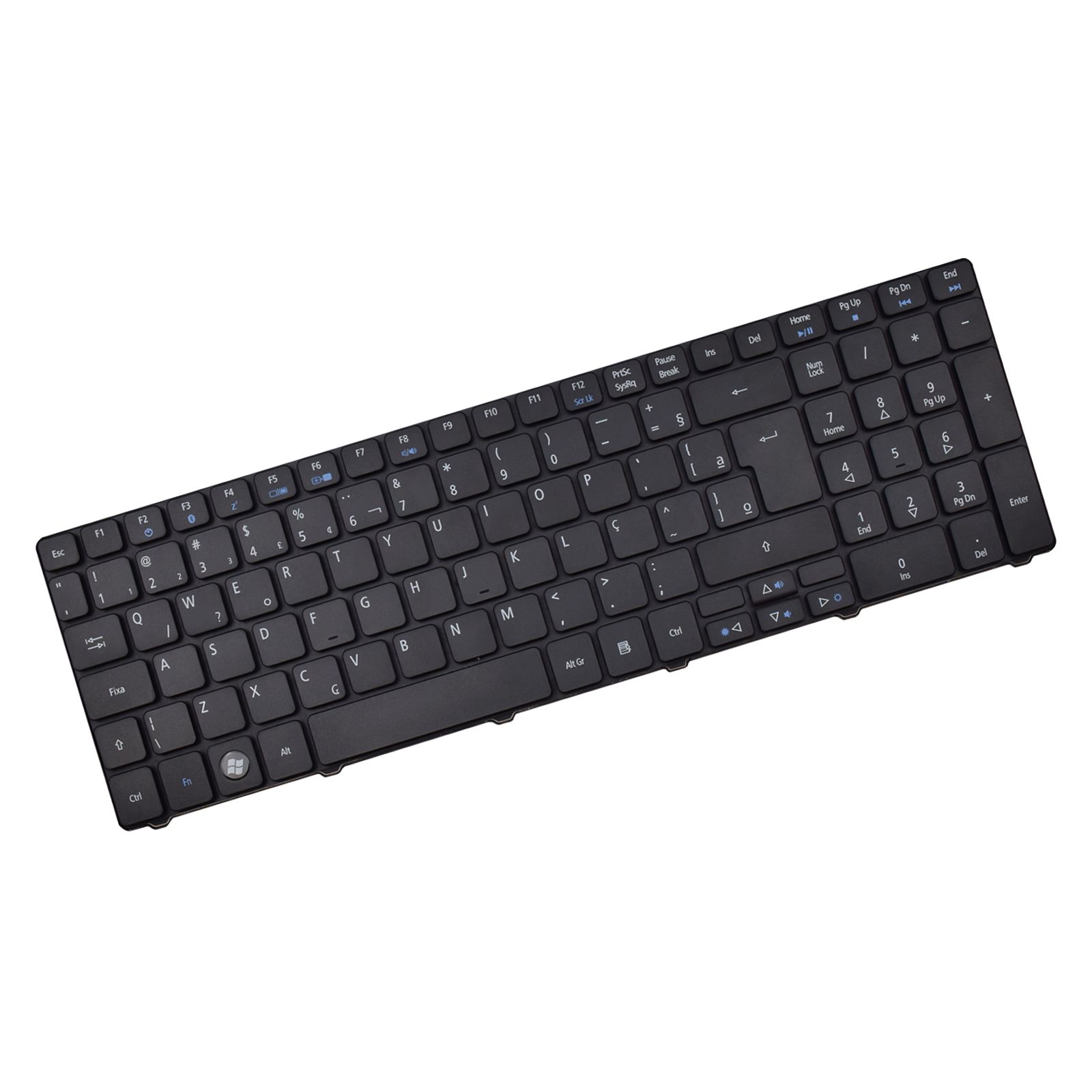 Teclado para Notebook Acer Aspire 5551 ABNT2 - F3 Bluetooth Preto
