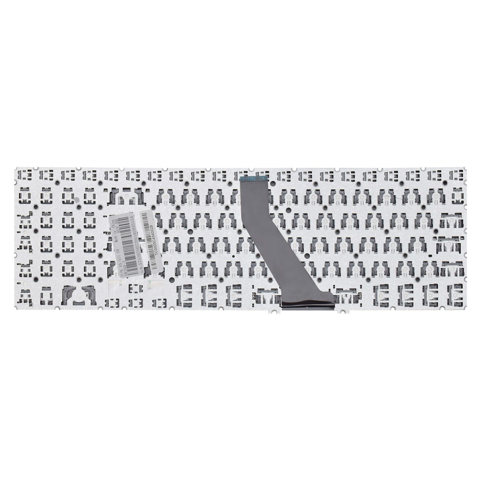 Teclado para Notebook Acer Aspire M5-583P-9688, ABNT2 Preto, possui teclas confortáveis e 12 meses de garantia.