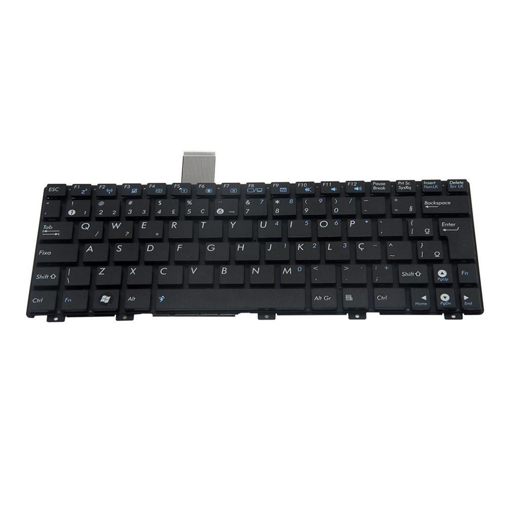 Teclado para Notebook Asus Eee Pc 1025-1025C, ABNT2 Preto, possui teclas confortáveis e 12 meses de garantia.