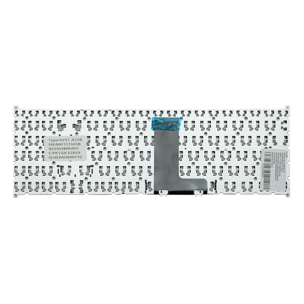 Teclado para Notebook Acer Aspire A315-23G ABNT2 Preto