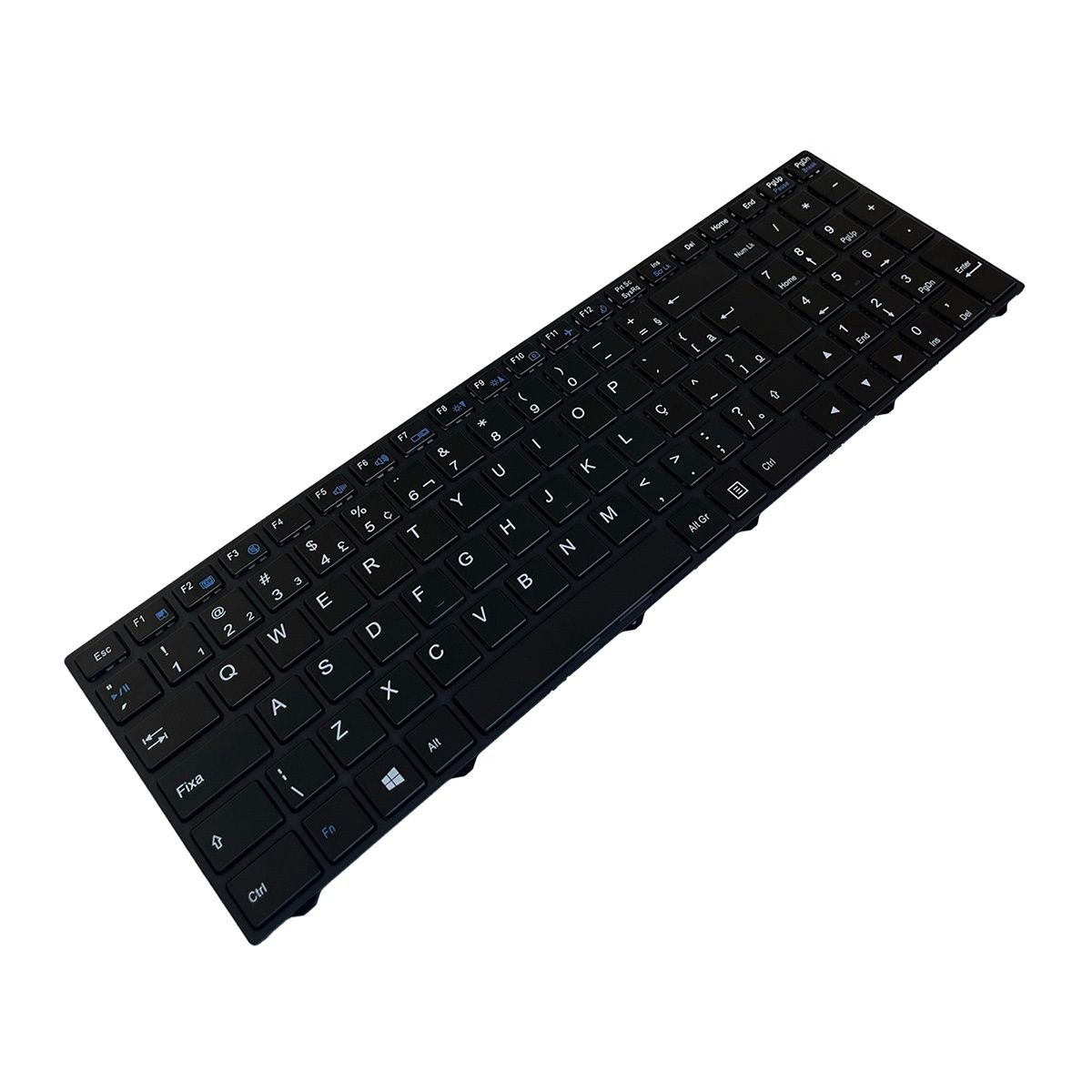 Teclado para Notebook Sony Vaio Part Number CVM15F38PA-43001, ABNT2 Preto, possui teclas confortáveis e 12 meses de garantia.
