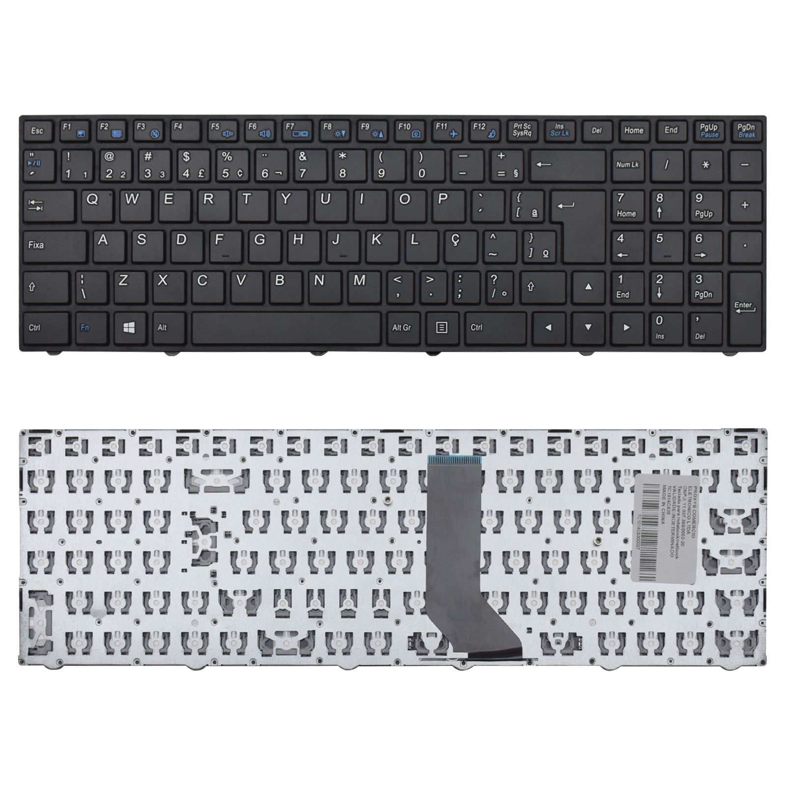 Teclado para Notebook Sony Vaio Fit 15s VJF155F11X