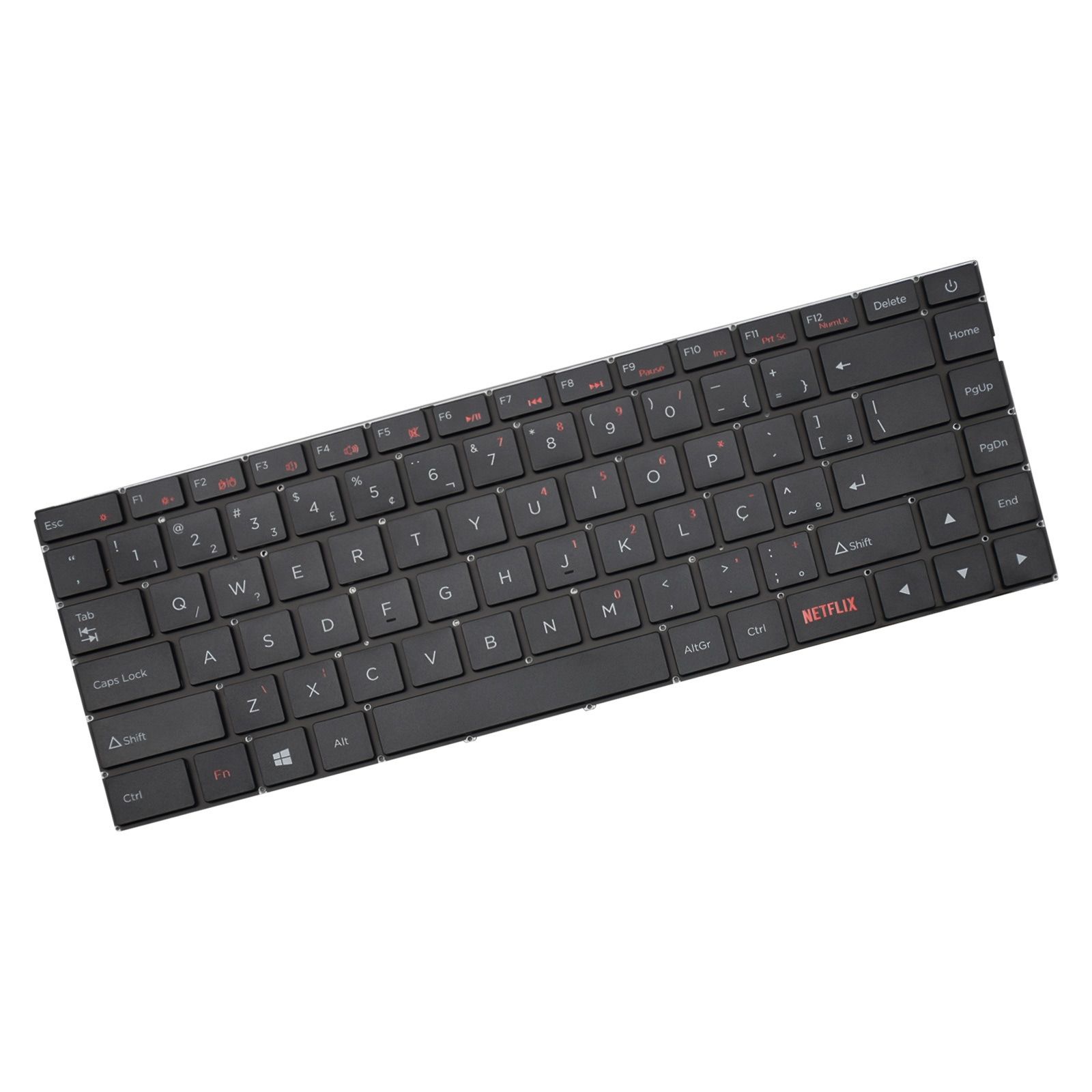 Teclado para Notebook HP Compaq Presario 420, ABNT2 - Botão Netflix Preto, possui teclas confortáveis e 12 meses de garantia.