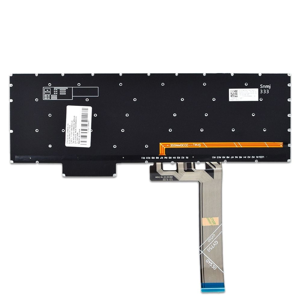 Teclado para Notebook Lenovo Gaming 3I, ABNT2 Preto, possui teclas confortáveis e 12 meses de garantia.