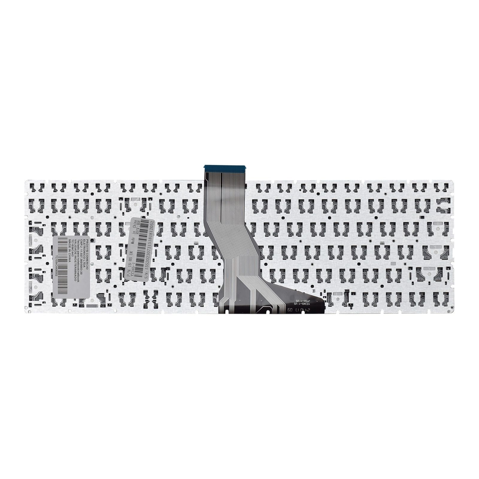 Teclado para Notebook HP Pavilion 15-cc-CC, ABNT2 Preto, possui teclas confortáveis e 12 meses de garantia.