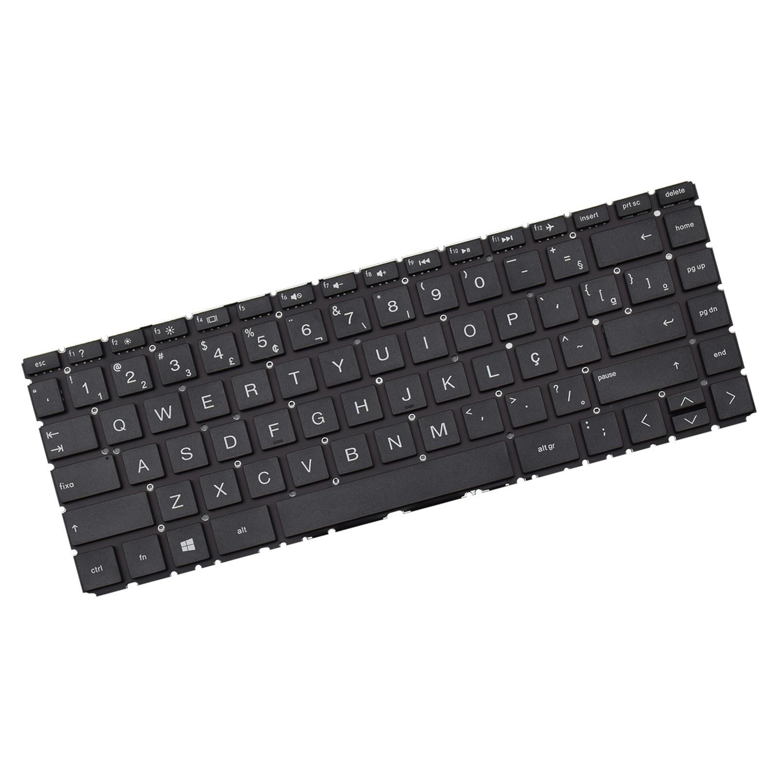 Teclado para Notebook Hp 14M-CD, ABNT2 Preto, possui teclas confortáveis e 12 meses de garantia.