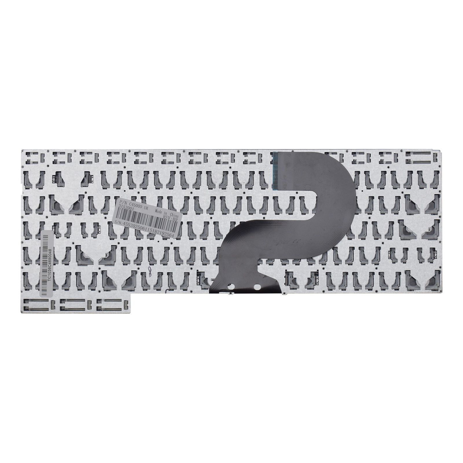 Teclado para Notebook Positivo Motion C4500DI, ABNT2 Preto, possui teclas confortáveis e 12 meses de garantia.