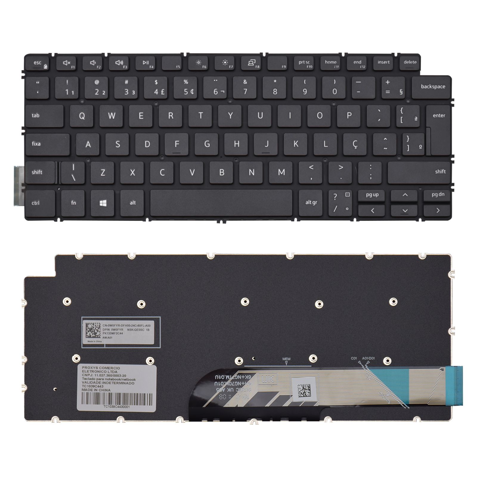 Teclado para Notebook Dell Vostro 3000