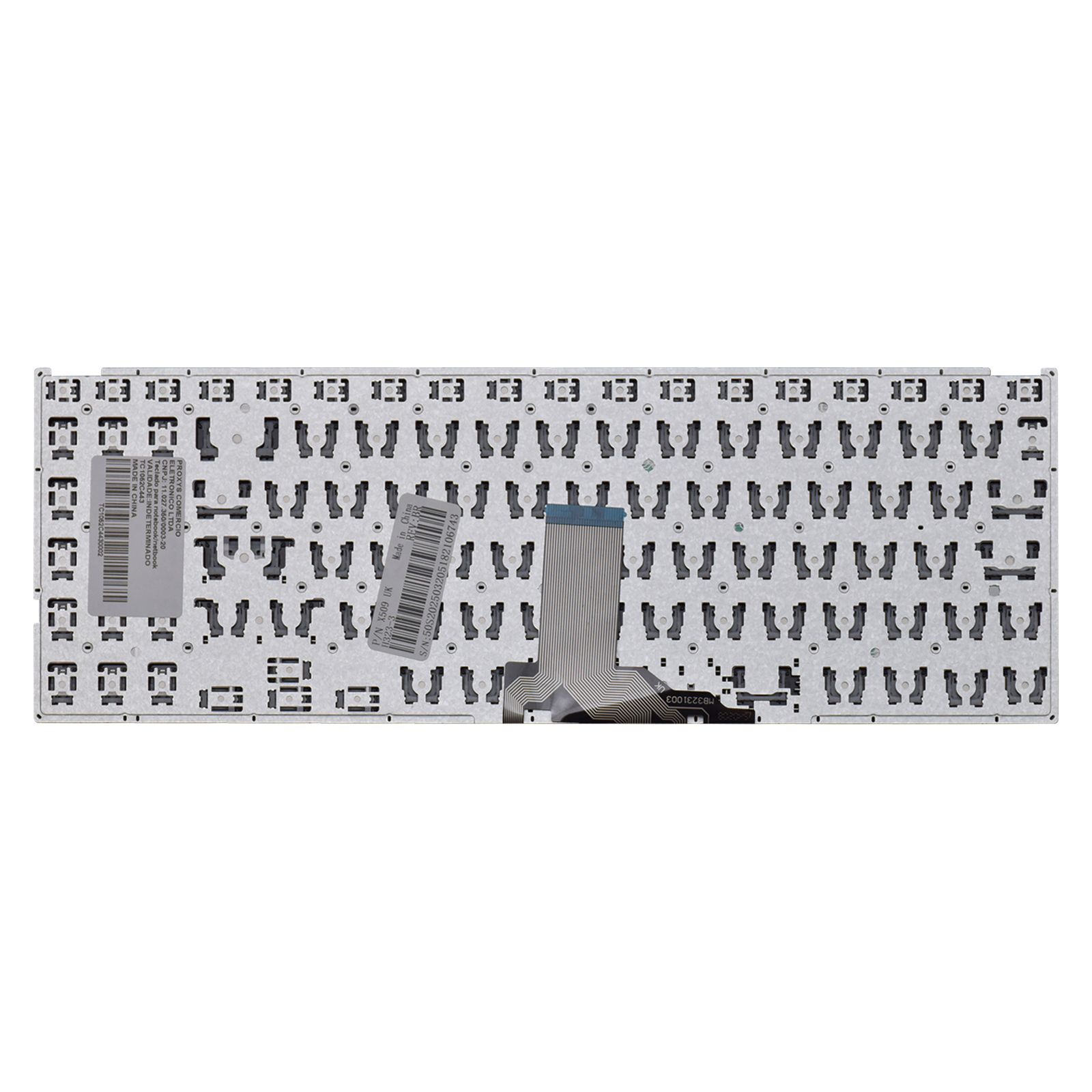 Teclado para Notebook Asus Vivobook X515JF-EJ153T Preto ABNT2