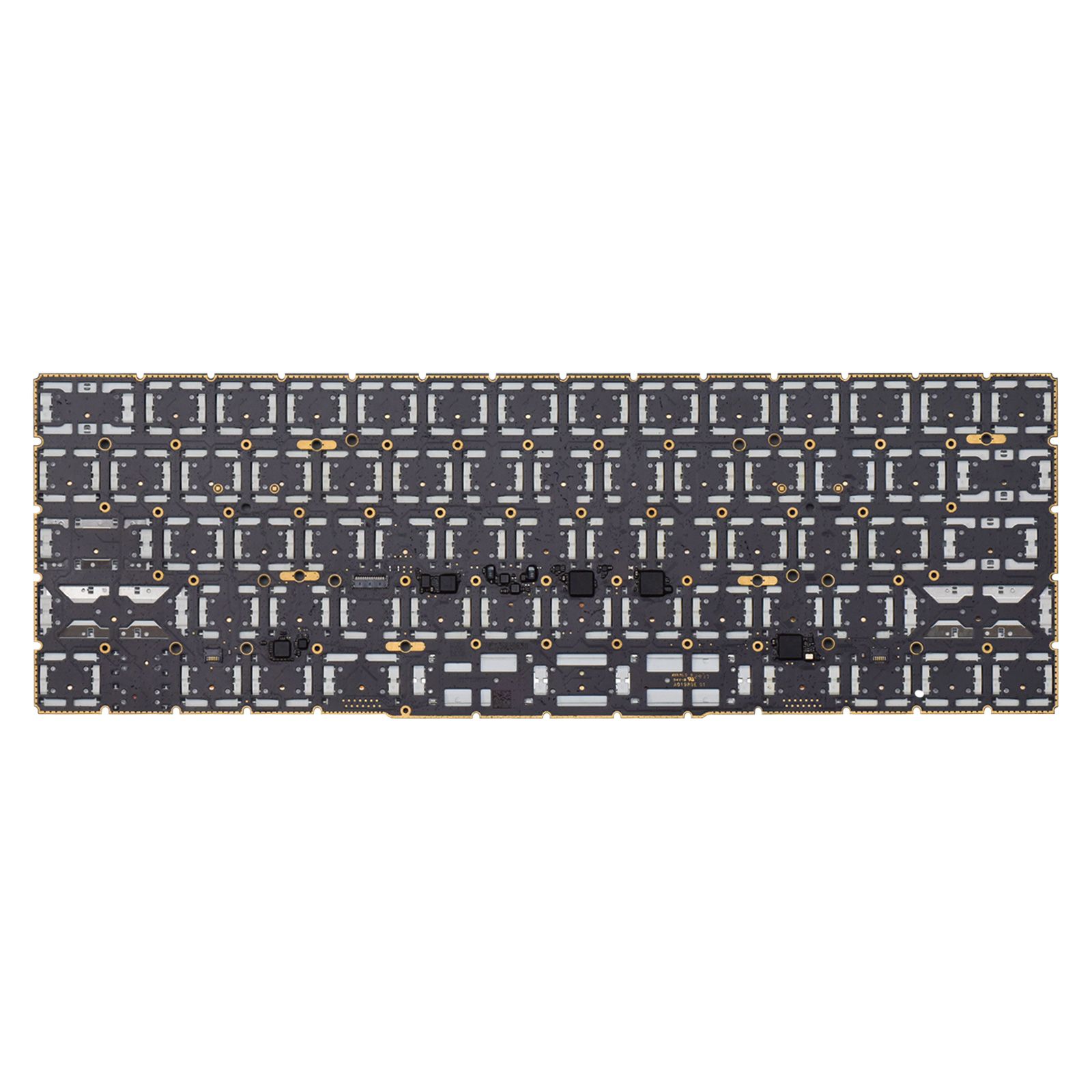 Teclado para Notebook Apple MacBook Pro 13" touch de 3.1 ghz .core i5 (i5-7267u) meados de 2017, Inglês Internacional - US Preto, possui teclas confortáveis e 12 meses de garantia.
