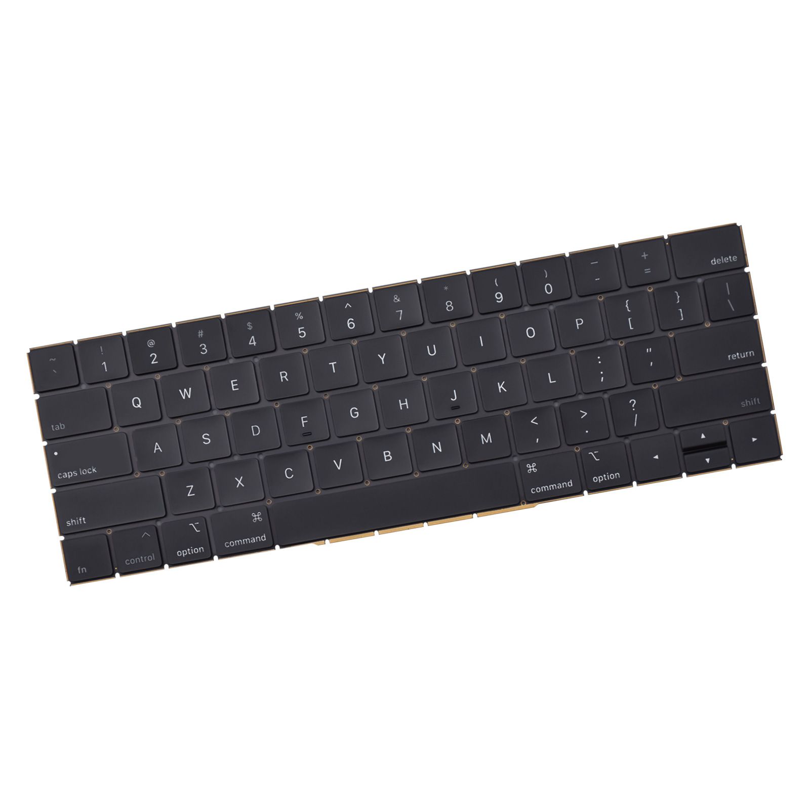 Teclado para Notebook Apple Macbook Pro A1706 2016-2017, Inglês Internacional - US Preto, possui teclas confortáveis e 12 meses de garantia.