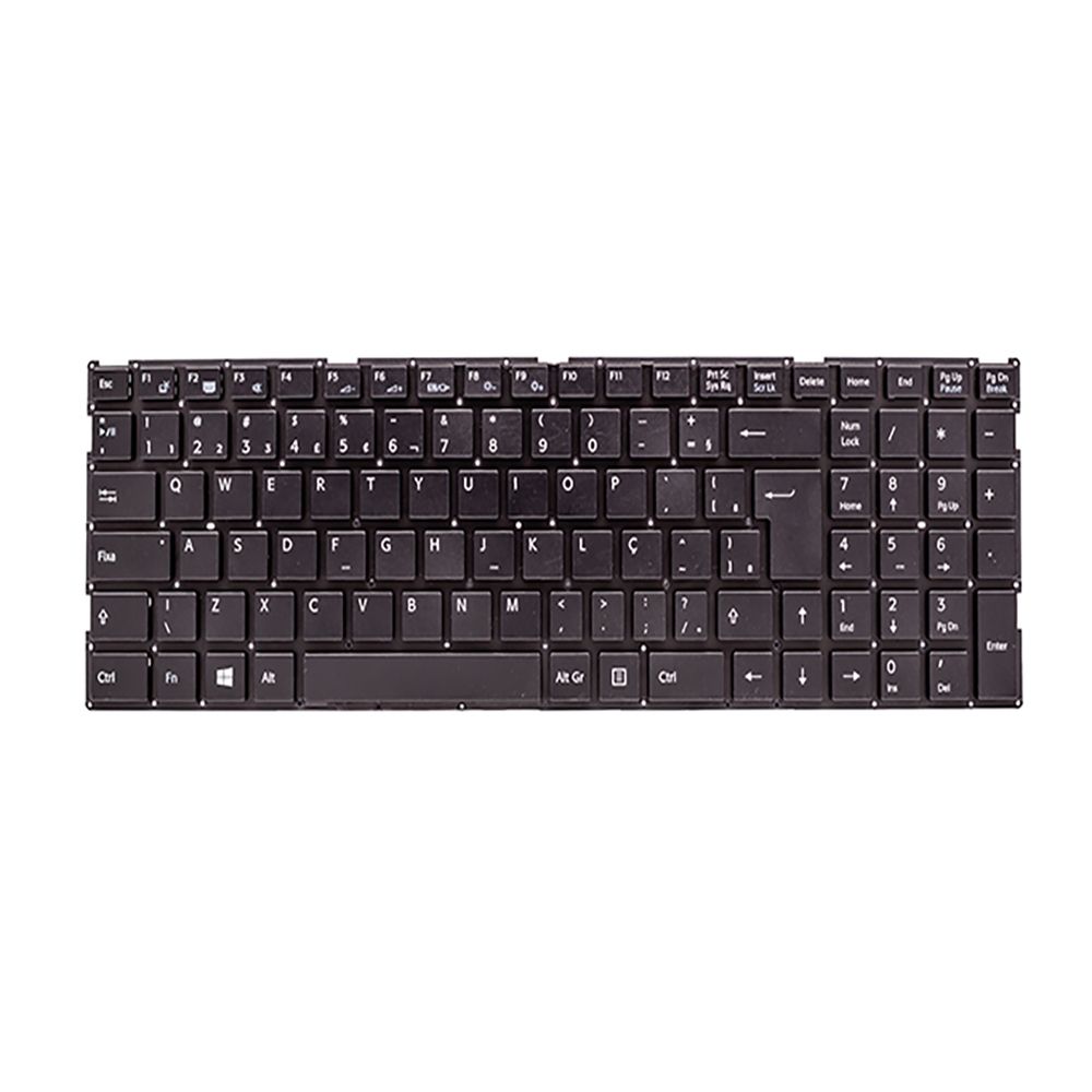 Teclado para Notebook Sony Vaio FE15 VJFE-51F11X, ABNT2 Preto, possui teclas confortáveis e 12 meses de garantia.