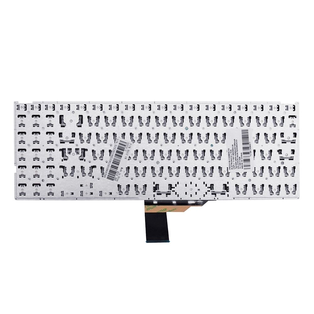 Teclado para Notebook Asus Vivobook 15 X512FA-BR569T, ABNT2 Prata, possui teclas confortáveis e 12 meses de garantia.