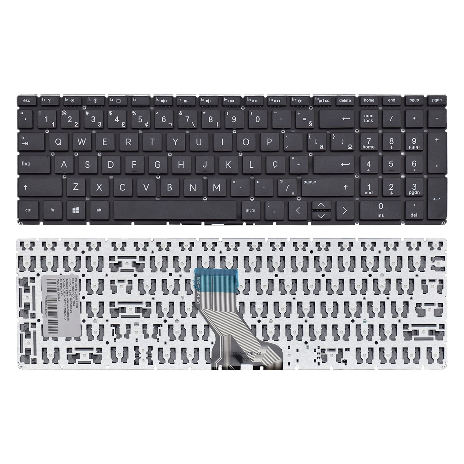 Teclado para Notebook HP 250 G7