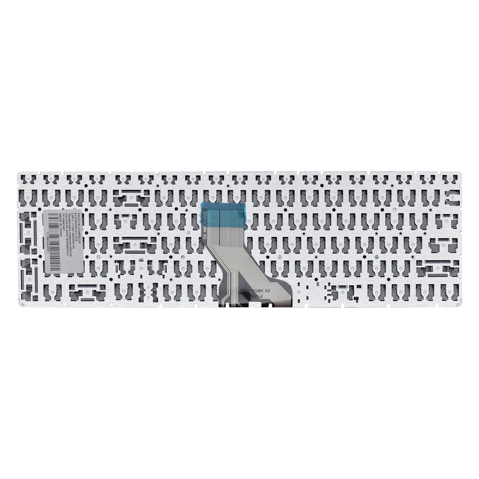 Teclado para Notebook Hp 250 G7 Sem Iluminação ABNT2 Preto